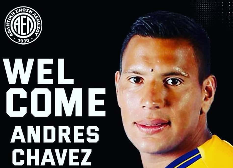Atacante Andrés Chávez, ex-São Paulo, acerta com clube da Europa
