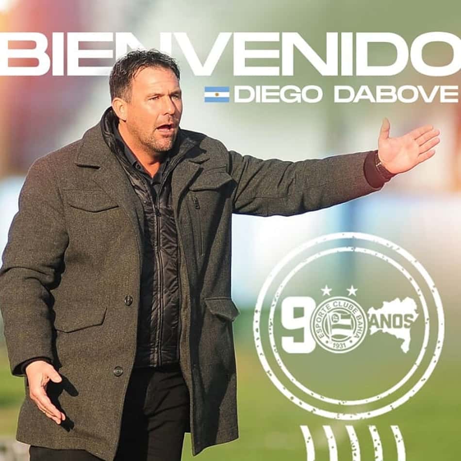 Diego Dabove será o quarto técnico argentino em toda a história do Bahia