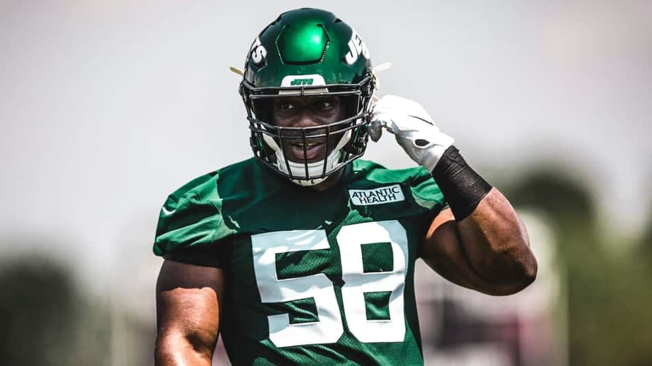 Por lesão, New York Jets perde defensor contratado em março por 45 milhões de dólares