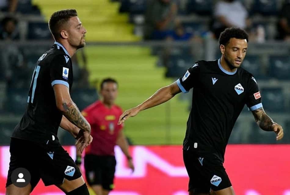 Felipe Anderson reestreia com assistência e Lazio vence Empoli no Campeonato Italiano