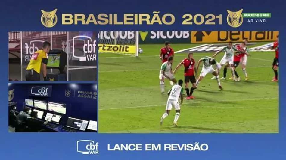 Chape monta 'compilado' de lances onde aponta prejuízo por atuações da arbitragem