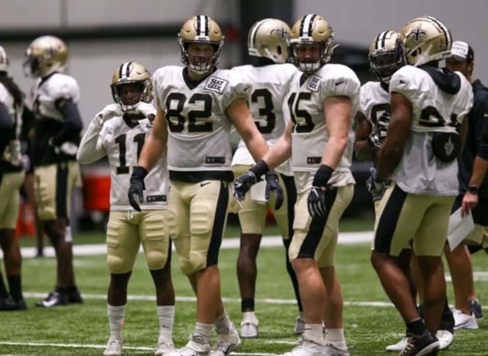 Vitória sobre Jacksonvile Jaguars cobra preço nos tight ends do New Orleans Saints