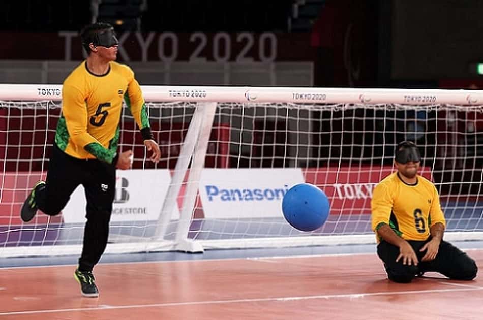 Brasil goleia o Japão no goalball nos Jogos Paralímpicos de Tóquio