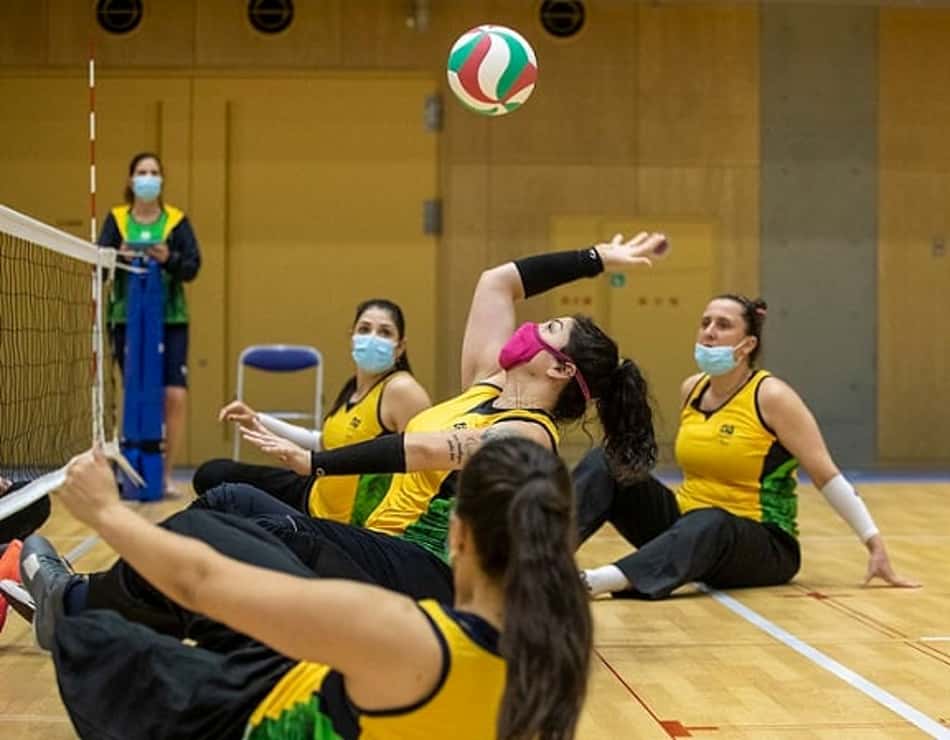 Brasil estreia com virada no vôlei sentado nas Paralimpíadas de Tóquio