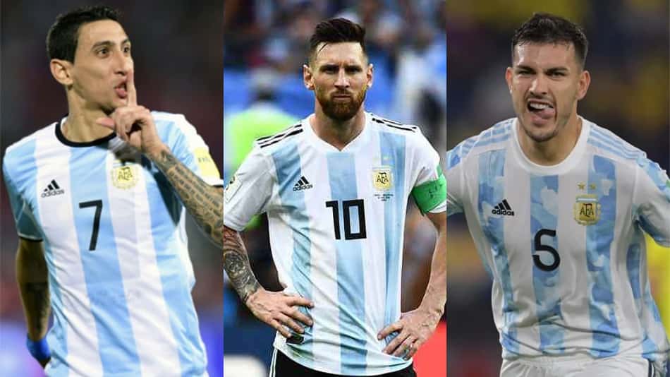 Conheça os convocados da Argentina para o confronto com o Brasil pelas Eliminatórias