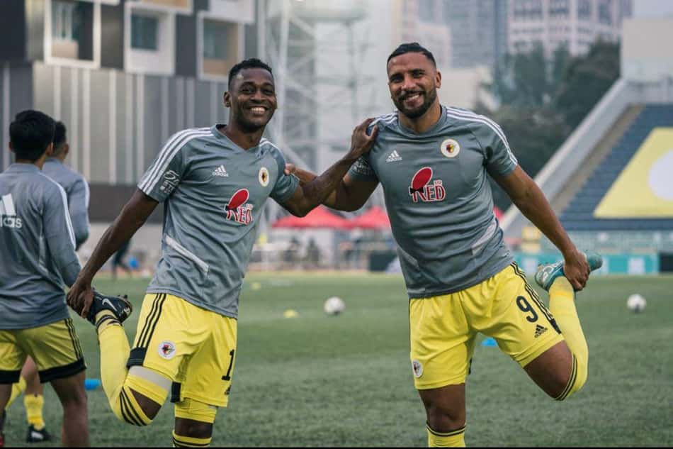 Nilson e Marquinhos no Hong Kong Pegasus