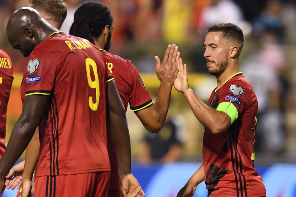 Com gols de Lukaku e Hazard, Bélgica vence a República Tcheca nas Eliminatórias Europeias
