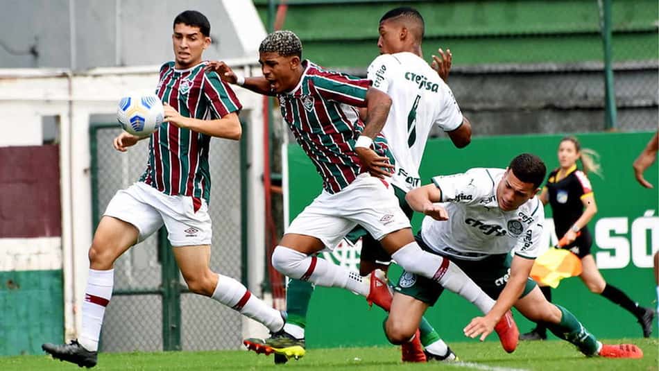 Palmeiras empata com Fluminense e permanece na quarta colocação do Brasileiro Sub-20