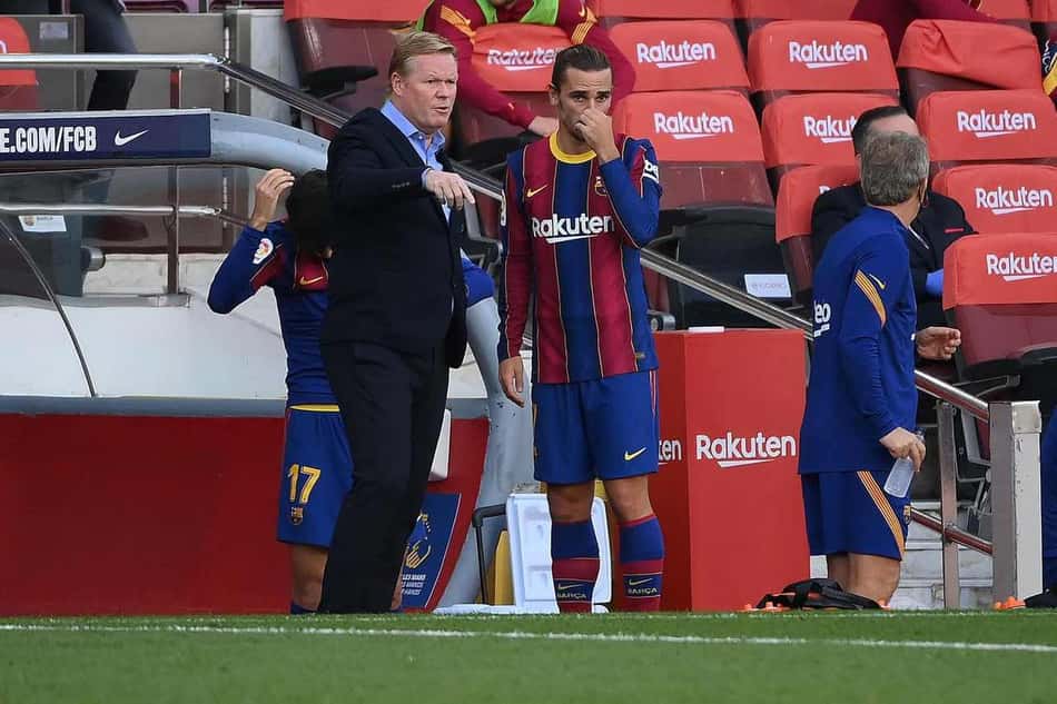 'A saída de Griezmann foi uma m…', diz Ronald Koeman, técnico do Barcelona