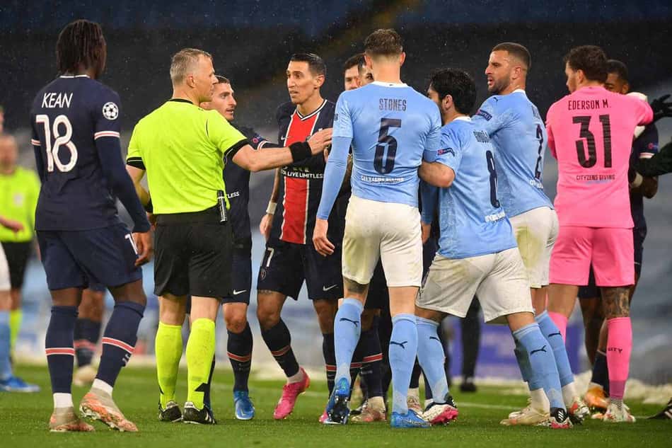 Di María é suspenso pela Uefa por expulsão na última temporada e perderá três jogos da Champions