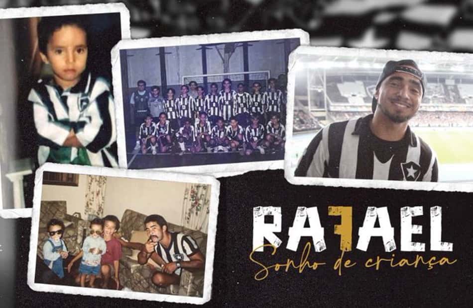 Sonho de criança: Rafael 'cumpre promessa' e fecha com o Botafogo