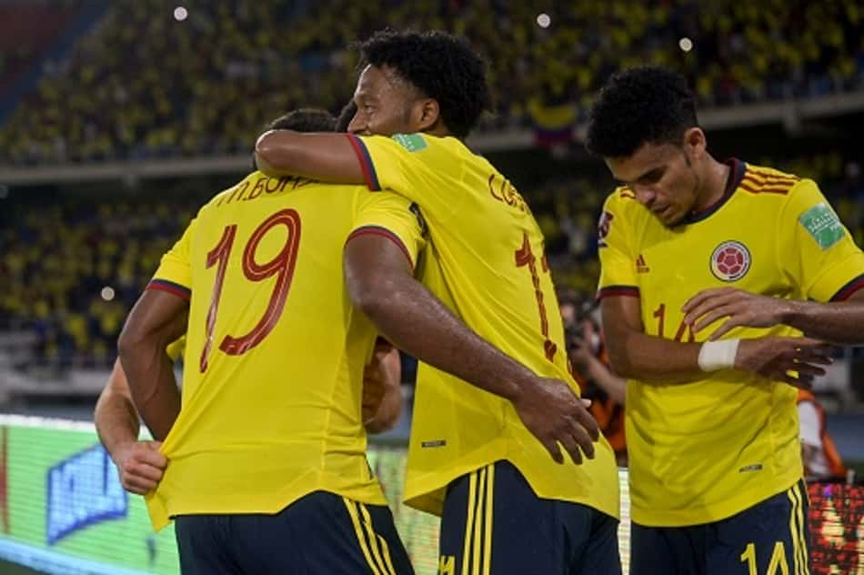 Com dois de Borja, Colômbia vence o Chile pelas Eliminatórias