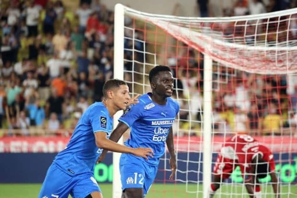 Olympique de Marseille bate o Monaco pelo Francês com dois gols de Bamba Dieng