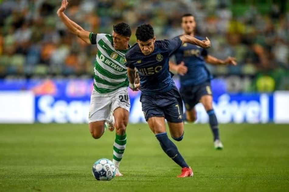 Em partida com expulsão, Sporting e Porto ficam no empate pelo Português