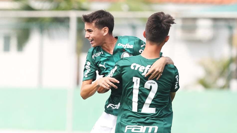 Palmeiras goleia pelo Campeonato Paulista Sub-15 e Sub-17