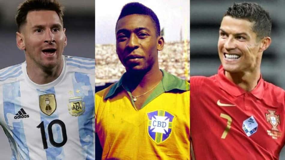 Qual é o maior jogador de todos os tempos? Algoritmo diz se é Messi, Pelé ou CR7