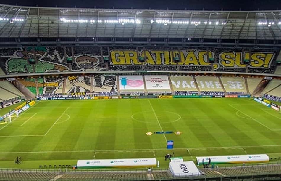 Ceará e Sampaio Corrêa empatam pela Copa do Nordeste em jogo repleto de emoções no fim