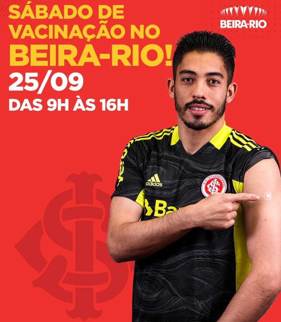 Internacional abre o Beira-Rio para campanha de vacinação contra a Covid-19 neste sábado