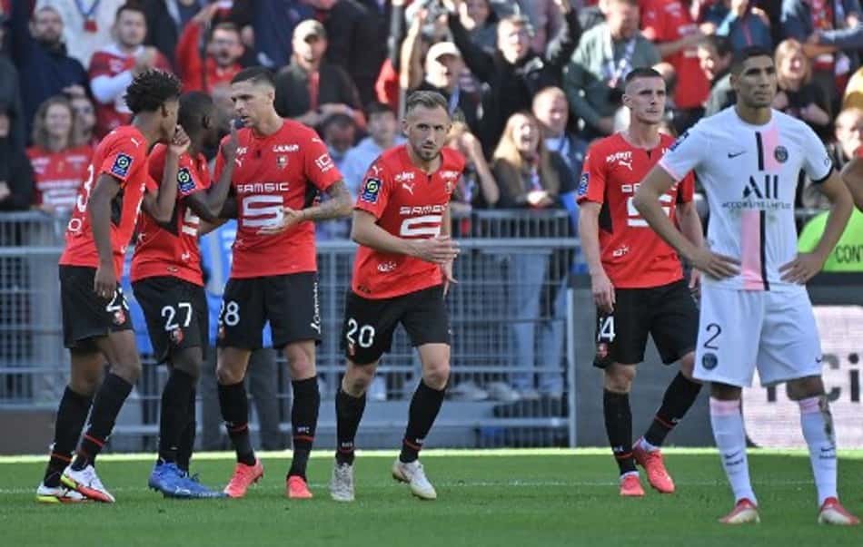Rennes surpreende, vence e tira a invencibilidade do PSG na Ligue 1