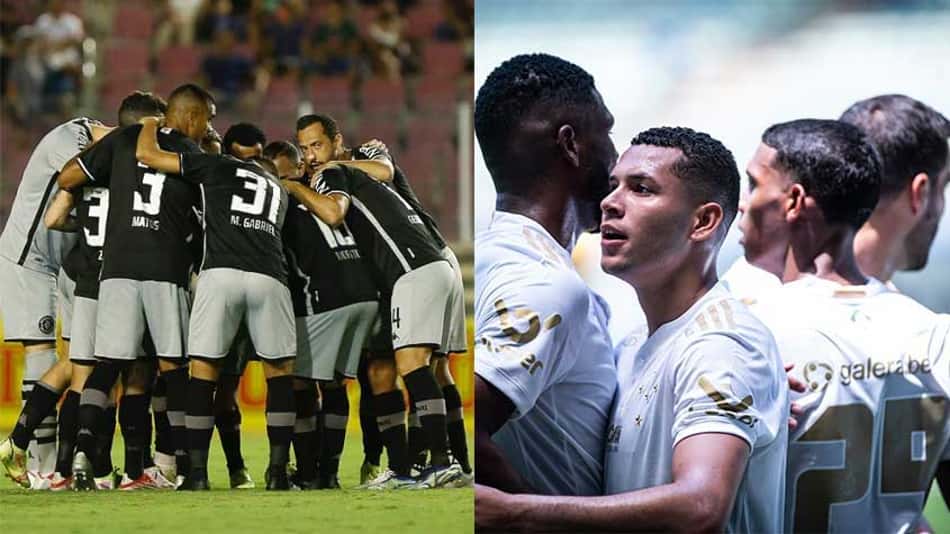Montagem - Vasco e Cruzeiro