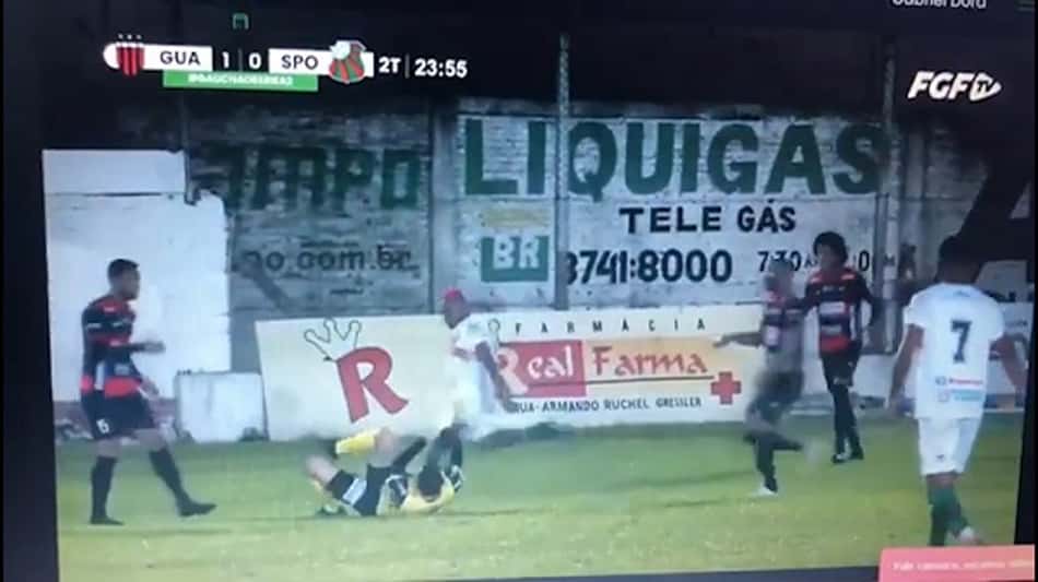 Jogador que agrediu árbitro em partida da Segundona do RS é suspenso por dois anos