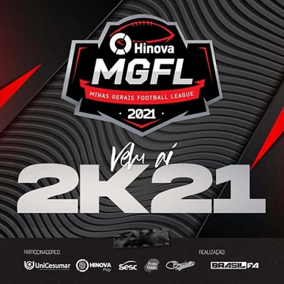 Liga MGFL Hinova-2021 retoma atividades do Futebol Americano com 1º torneio de alto nível no Brasil