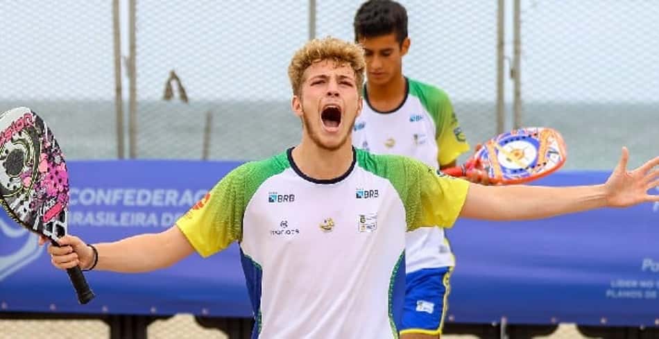 Brasil vira contra a Espanha e decide o título juvenil Mundial de Beach Tennis