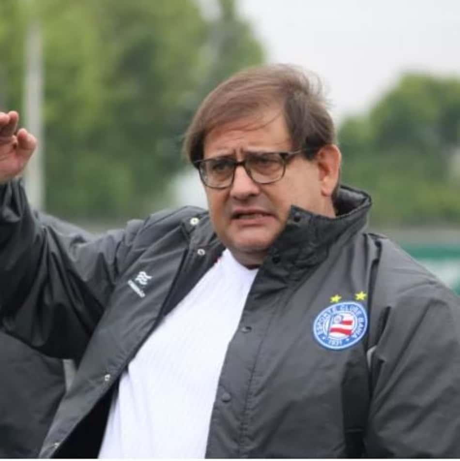 Guto Ferreira quer público vibrante no dia do retorno da torcida do Bahia à Fonte Nova: "Venha e jogue junto"