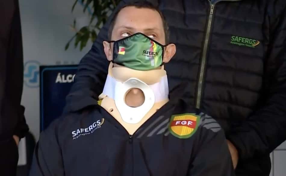 Ao L!, árbitro agredido durante jogo no RS desabafa: 'Foi um ato covarde, mas agradeço por estar vivo'