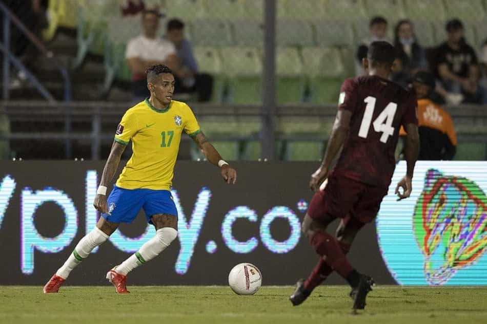 Raphinha comenta vitória do Brasil: 'Feliz com a partida que fiz'