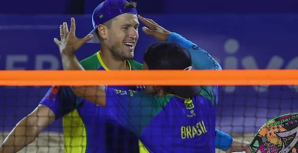 Brasil vai à final contra a Itália e busca o TETRA no Mundial de Beach Tennis