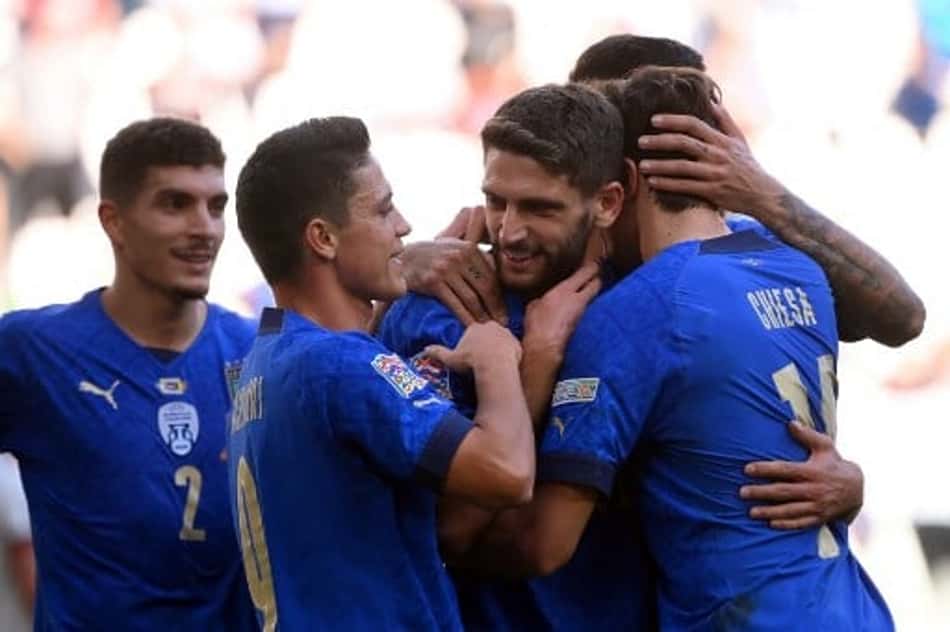 Com emoção até o fim, Itália derrota e Bélgica pela Nations League