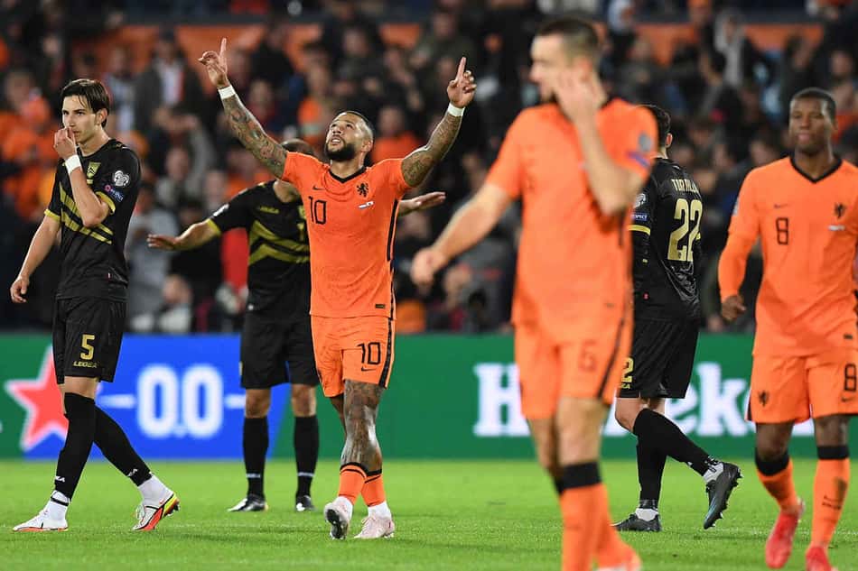 Holanda goleia Gibraltar e segue na ponta do Grupo G das Eliminatórias Europeias; Noruega também vence