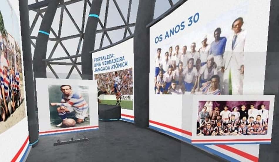 Fortaleza celebra 103 anos de história com inauguração de galeria virtual no eMuseu do Esporte