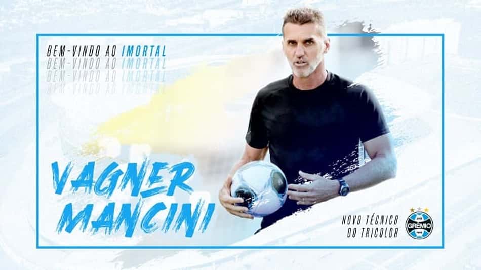 Vagner Mancini é anunciado como novo técnico do Grêmio