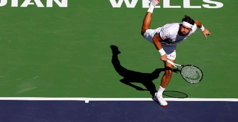 Tsitsipas é eliminado por Basilashvili em Indian Wells