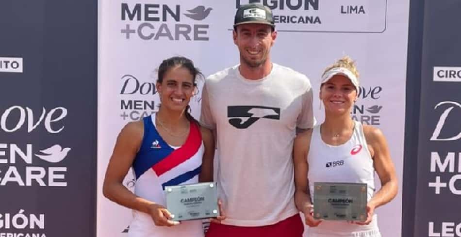 Laura Pigossi vence, em Lima, seu 40º título nas duplas