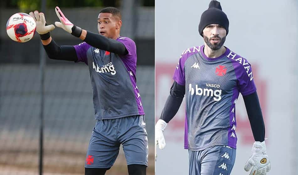 Barrou de vez? Fernando Diniz explica a escolha por Lucão no lugar de Vanderlei no gol do Vasco