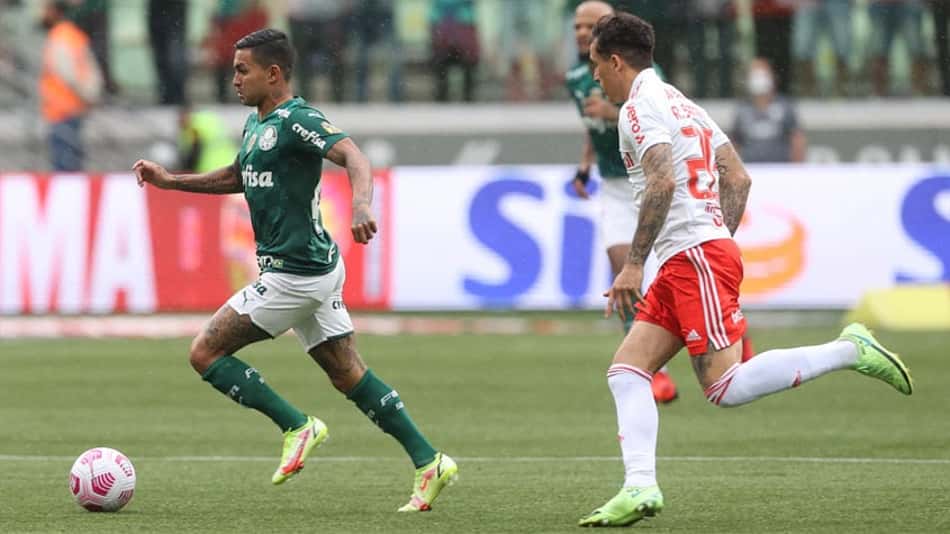 Palmeiras tem baixo índice de gols marcados em vitórias sobre o Internacional; confira histórico