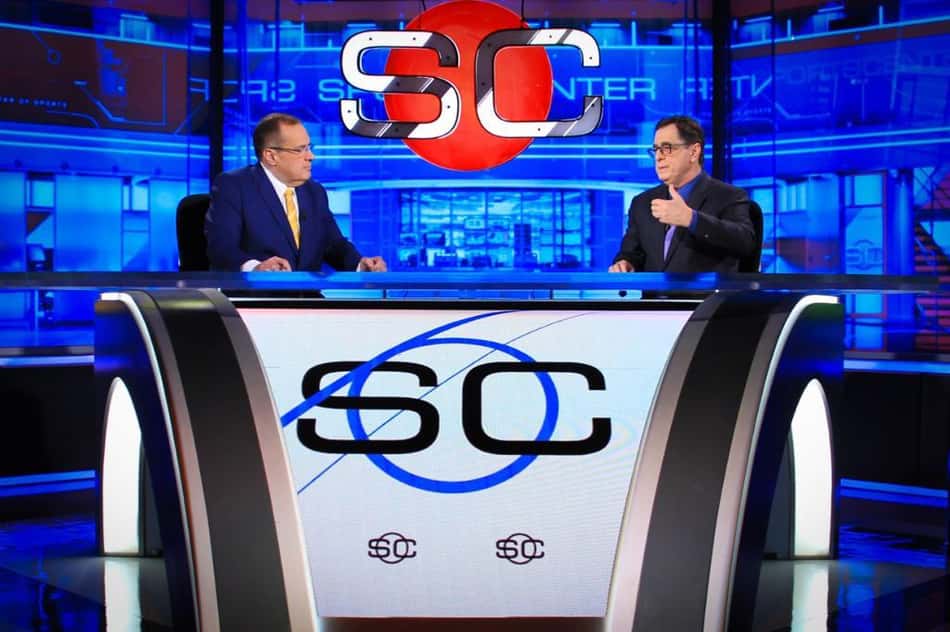 Após um ano e meio, Paulo Soares e Antero Greco voltam a apresentar o SportsCenter na ESPN