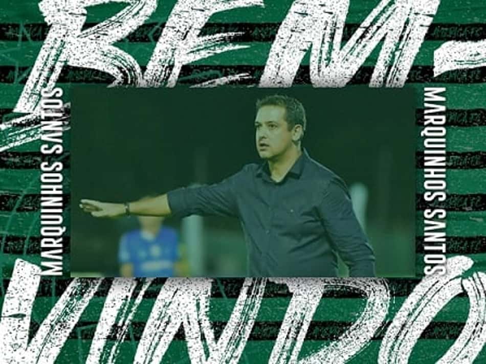 América-MG age rápido a anuncia Marquinhos Santos, ex-Coritiba