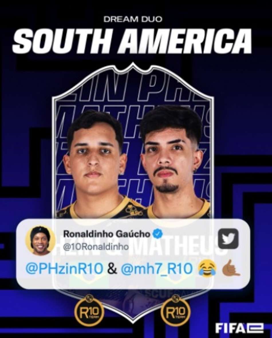 Ronaldinho acompanha de perto o desenvolvimento da sua equipe e seus jogadores