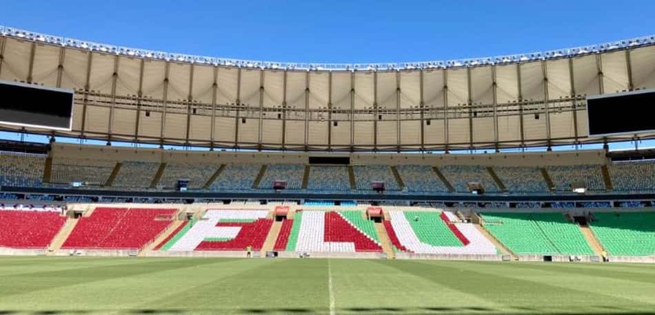 Fluminense divulga mosaico para partida contra o Flamengo