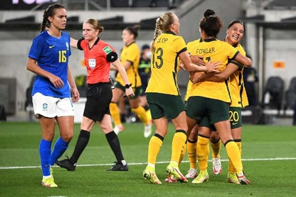 Seleção feminina do Brasil perde para a Austrália em amistoso