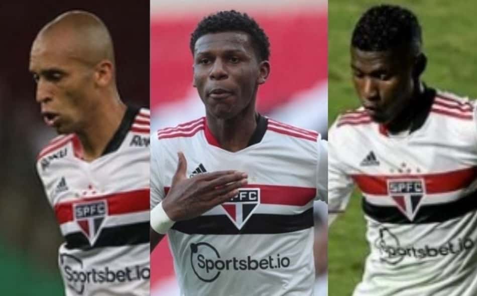 Em votação, leitores do LANCE! montam zaga do São Paulo com Miranda, Arboleda e Orejuela