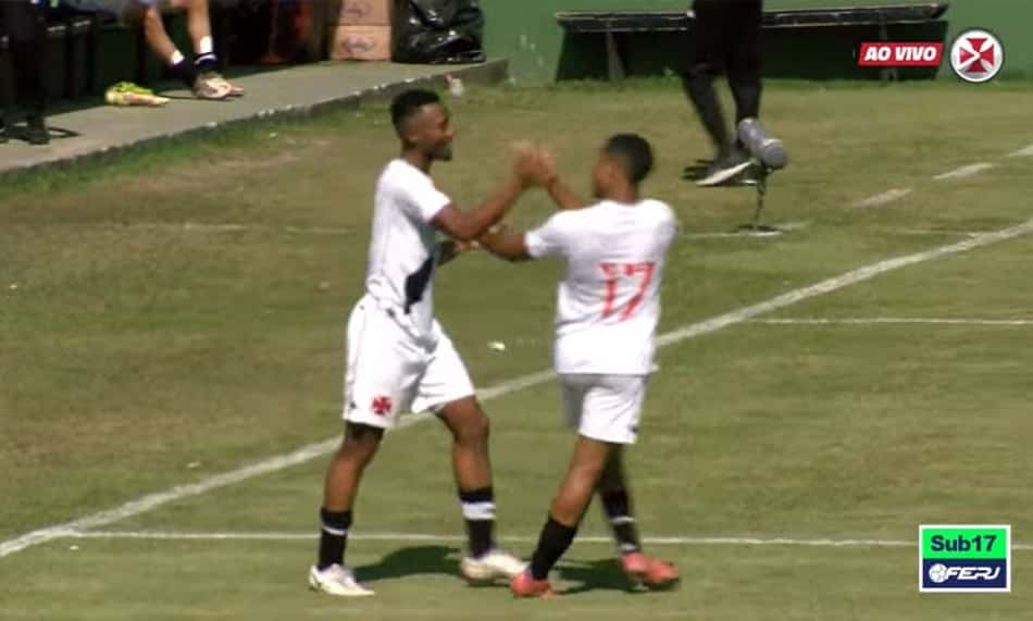 Vasco goleia Macaé na 11ª rodada da Taça Guanabara Sub-17 e encara o Botafogo nas quartas de finais