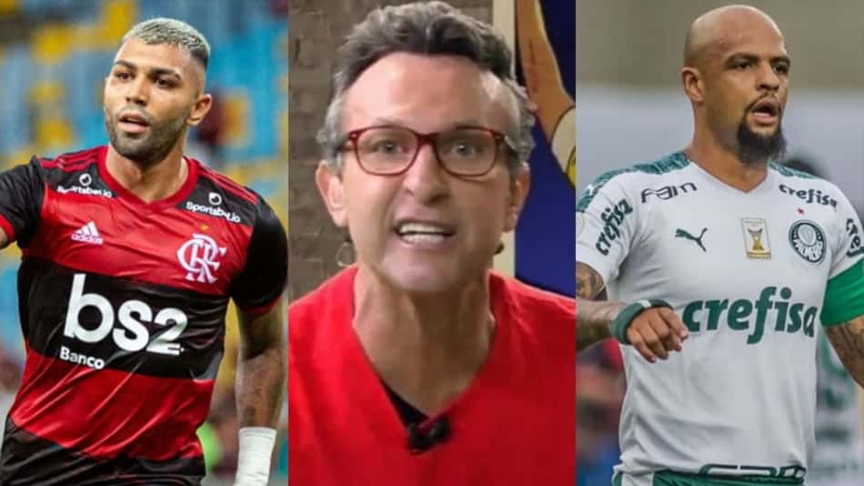 Flamengo ou Palmeiras? Neto crava campeão da Libertadores: 'Mudei minha opinião'
