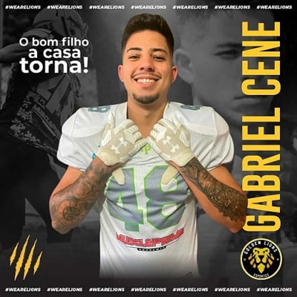 Conheça os principais atletas do Golden Lions para a disputa da Liga MGFL Hinova 2021