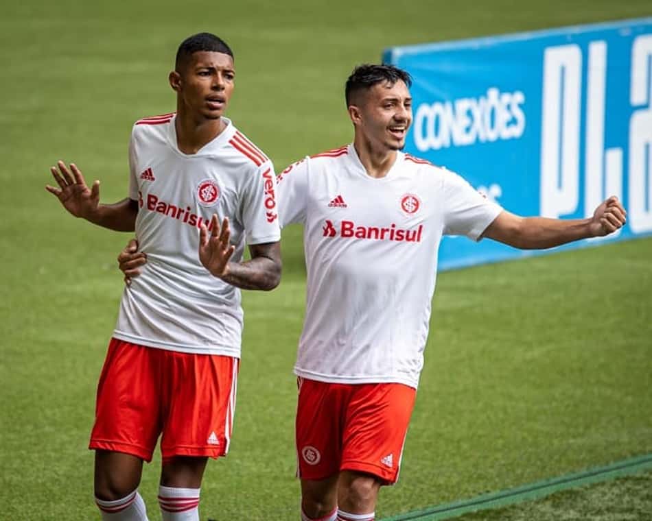 Dupla de meio campistas valoriza classificação do Inter no Brasileirão Sub-20