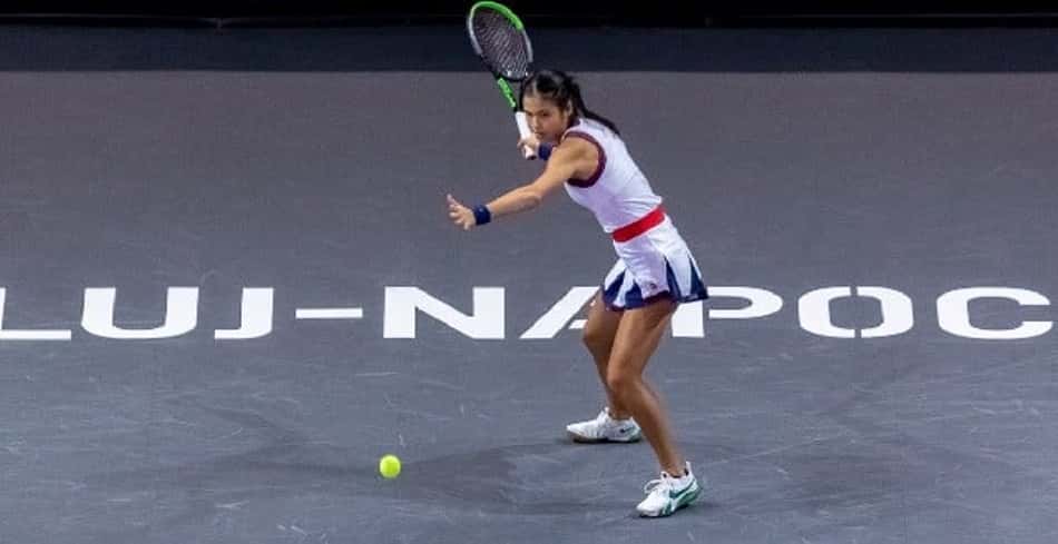 Raducanu vence, na Romênia, a primeira nível WTA